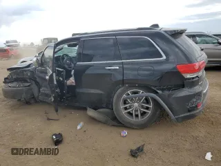 2017 Jeep Grand Cherokee Limited with VIN 1C4RJFBG5HC794277, listed as a Copart auction lot 61822845 with 115,725 mi miles and Salvage title. Bid and sale history available at DreamBid. Image 2.