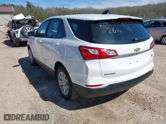 2020 Chevrolet Equinox LS with VIN 3GNAXHEV7LS673732, listed as a IAAI auction lot 42133197 with 67,804 mi miles and . Bid and sale history available at DreamBid. Image 3.