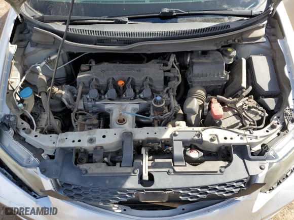 2013 Honda Civic Cpe LX with VIN 2HGFG3B59DH503853, listed as a Copart auction lot 50409385 with 97,669 mi miles and Salvage Title. Bid and sale history available at carsss.com. Image 11.