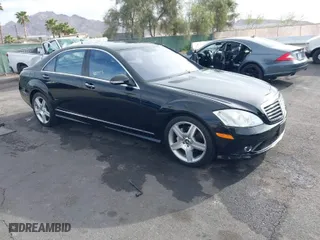 2007 Mercedes-Benz S-Class 5.5L V8 with VIN WDDNG71X07A064720, listed as a IAAI auction lot 41904901 with 139,871 mi miles. Bid and sale history available at carsss.com. Image 1.