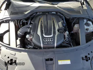 2015 Audi A8 L 4.0T with VIN WAU32AFD3FN002339, listed as a Copart auction lot 87305014 with 165,249 mi miles and Clean Title. Bid and sale history available at carsss.com. Image 11.