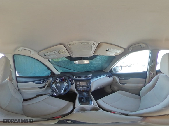 2016 Nissan Rogue SV with VIN KNMAT2MV1GP691117, listed as a Copart auction lot 47283845 with 106,129 mi miles and Salvage Title. Bid and sale history available at carsss.com. Image 14.