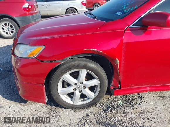 2008 Toyota Camry LE with VIN 4T1BK46K98U070065, listed as a IAAI auction lot 41627516 with 203,276 mi miles. Bid and sale history available at carsss.com. Image 12.