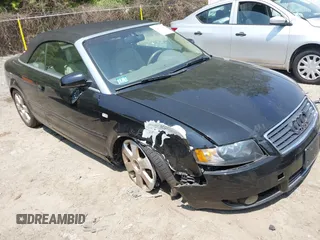 2005 Audi A4 1.8T with VIN WAUAC48HX5K008659, listed as a IAAI auction lot 42431880 with 129,326 mi miles and . Bid and sale history available at DreamBid. Image 1.