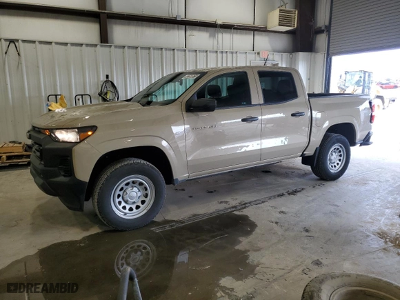 2024 Chevrolet Colorado 2WD Work Truck with VIN 1GCGSBEC8R1195005, listed as a Copart auction lot 52358615 with 11,677 mi miles and Clean Title. Bid and sale history available at carsss.com. Image 1.