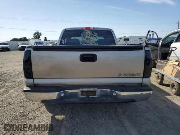 2001 Chevrolet Silverado 1500 LT with VIN 1GCEC19T01Z328774, listed as a Copart auction lot 51870105 with Not Provided miles and Salvage Title. Bid and sale history available at DreamBid. Image 6.