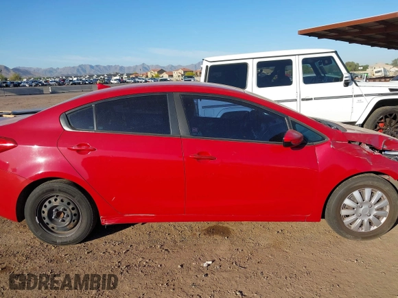 2016 Kia Forte LX with VIN KNAFK4A6XG5558849, listed as a IAAI auction lot 42115950 with 171,839 mi miles and . Bid and sale history available at carsss.com. Image 13.