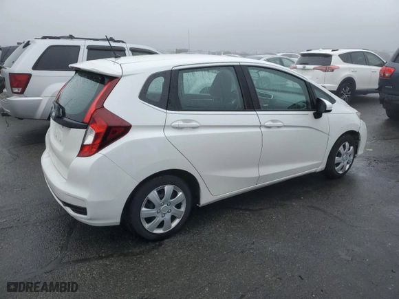 2020 Honda Fit LX with VIN 3HGGK5H43LM727925, listed as a Copart auction lot 47521145 with 52,703 mi miles and Salvage Title. Bid and sale history available at carsss.com. Image 3.