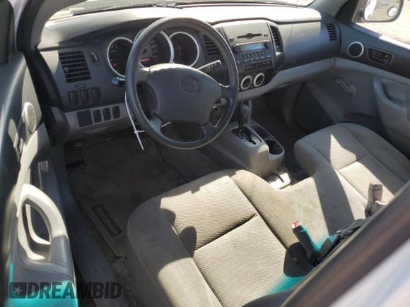 2007 Toyota Tacoma with VIN 5TENX22N77Z394807, listed as a Copart auction lot 55329595 with 244,605 mi miles and Salvage title. Bid and sale history available at DreamBid. Image 8.