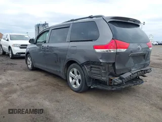 2012 Toyota Sienna XLE AAS with VIN 5TDYK3DC0CS252965, listed as a IAAI auction lot 42059909 with 321,983 mi miles and . Bid and sale history available at carsss.com. Image 3.