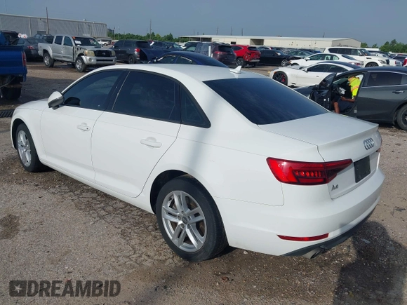 2017 Audi A4 Premium with VIN WAUGNAF43HN057935, listed as a IAAI auction lot 42631720 with 93,593 mi miles and . Bid and sale history available at DreamBid. Image 3.