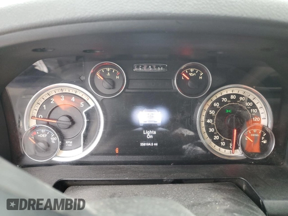 2016 Ram 1500 Big Horn with VIN 1C6RR6LM3GS304704, listed as a Copart auction lot 46607075 with 258,164 mi miles and Salvage Title. Bid and sale history available at carsss.com. Image 9.