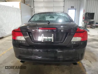 2012 Volvo C70 T5 with VIN YV1672MC0CJ126017, listed as a Copart auction lot 44784185 with 79,203 mi miles and Salvage Title. Bid and sale history available at carsss.com. Image 6.