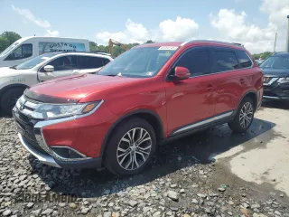 2017 Mitsubishi Outlander SE with VIN JA4AZ3A37HZ009865, listed as a Copart auction lot 60090745 with 90,637 mi miles and Salvage title. Bid and sale history available at DreamBid. Image 1.