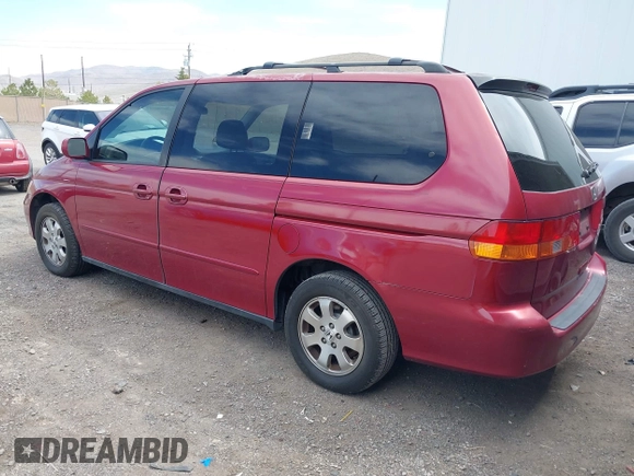 2003 Honda Odyssey EX with VIN 5FNRL18643B086576, listed as a IAAI auction lot 41991328 with 130,025 mi miles and . Bid and sale history available at carsss.com. Image 3.