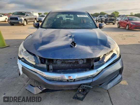 2016 Honda Accord Sport with VIN 1HGCR2F52GA033606, listed as a Copart auction lot 62318775 with 368,233 mi miles and Salvage title. Bid and sale history available at DreamBid. Image 5.
