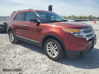2014 Ford Explorer XLT with VIN 1FM5K7D96EGA16943, listed as a Copart auction lot 51015425 with 207,216 mi miles and Clean Title. Bid and sale history available at carsss.com. Image 4.
