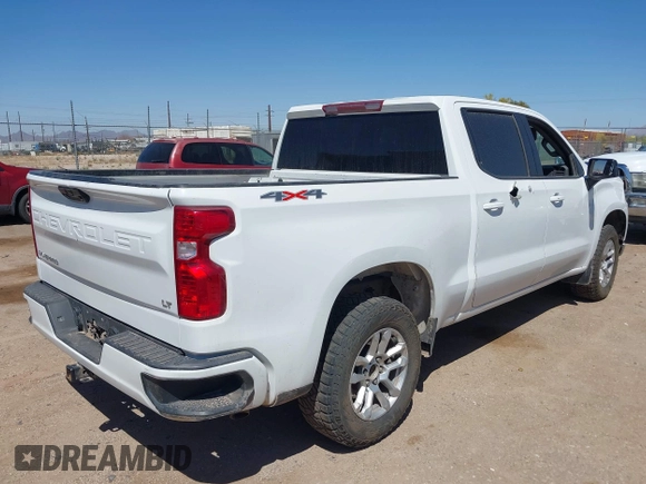 2023 Chevrolet Silverado 1500 LT with VIN 3GCPDKEK2PG244408, listed as a IAAI auction lot 41963518 with Not Provided miles and . Bid and sale history available at DreamBid. Image 4.