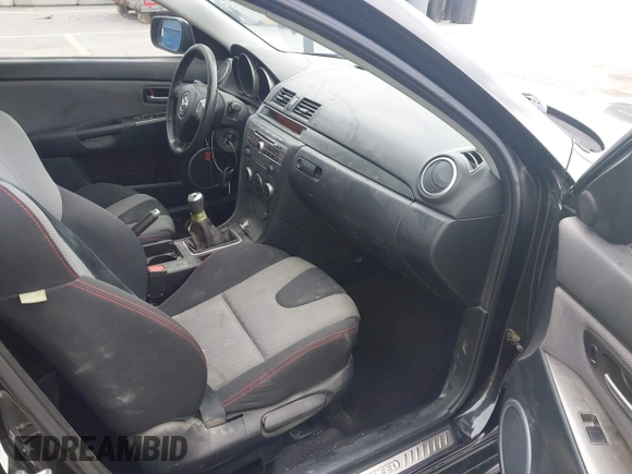 2008 Mazda 3 Mazdaspeed3 Sport with VIN JM1BK34M281857945, listed as a IAAI auction lot 42083322 with 110,416 mi miles and . Bid and sale history available at DreamBid. Image 5.