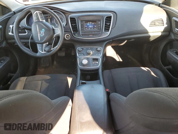 2015 Chrysler 200 Limited with VIN 1C3CCCAB9FN718846, listed as a Copart auction lot 80136324 with 93,793 mi miles and Non Repairable. Bid and sale history available at carsss.com. Image 8.