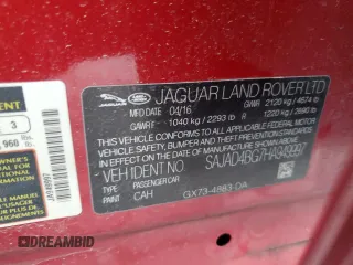 2017 Jaguar XE 25t Premium with VIN SAJAD4BG7HA949997, listed as a Copart auction lot 51751965 with 90,615 mi miles and Salvage Title. Bid and sale history available at carsss.com. Image 14.