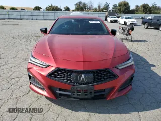 2021 Acura TLX w/A-Spec Package with VIN 19UUB5F51MA008704, listed as a Copart auction lot 59932995 with 62,781 mi miles and Salvage title. Bid and sale history available at DreamBid. Image 5.