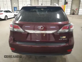 2015 Lexus RX 350 with VIN 2T2ZK1BA8FC192842, listed as a Copart auction lot 54876655 with 117,677 mi miles and Salvage Title. Bid and sale history available at carsss.com. Image 6.