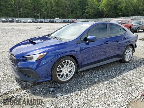 2022 Subaru WRX GT with VIN JF1VBAU6XN8025183, listed as a Copart auction lot 61403135 with 31,335 mi miles and Salvage title. Bid and sale history available at DreamBid. Image 1.