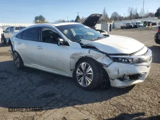2017 Honda Civic EX-T with VIN 19XFC1F33HE010646, listed as a Copart auction lot 47307915 with 85,610 mi miles and Salvage Title. Bid and sale history available at carsss.com. Image 4.
