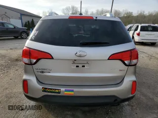 2015 Kia Sorento LX with VIN 5XYKTCA65FG551810, listed as a Copart auction lot 51372085 with 85,377 mi miles and Salvage Title. Bid and sale history available at DreamBid. Image 6.
