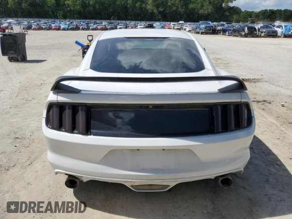 2017 Ford Mustang V6 with VIN 1FA6P8AM8H5335405, listed as a Copart auction lot 55945545 with 89,899 mi miles and Salvage title. Bid and sale history available at DreamBid. Image 6.