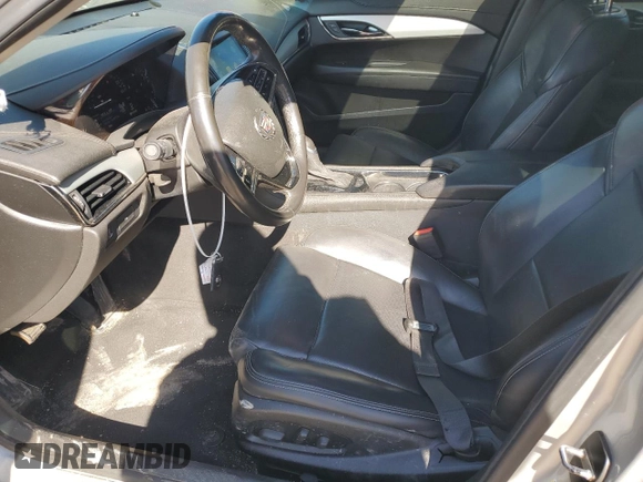 2014 Cadillac ATS Luxury AWD with VIN 1G6AH5RX9E0142089, listed as a Copart auction lot 46710025 with 152,007 mi miles and Salvage title. Bid and sale history available at DreamBid. Image 7.