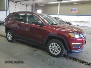 2021 Jeep Compass Freedom with VIN 3C4NJDAB6MT537376, listed as a Copart auction lot 54901395 with 31,164 mi miles and Salvage Title. Bid and sale history available at carsss.com. Image 4.