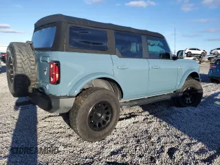 2021 Ford Bronco with VIN 1FMDE5BH9MLA88730, listed as a Copart auction lot 86294234 with 32,345 mi miles and Salvage Title. Bid and sale history available at DreamBid. Image 3.