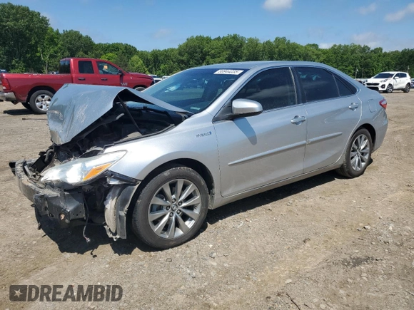 2017 Toyota Camry Hybrid LE z VIN 4T1BD1FK3HU207767, wystawiony jako Copart lot #56944035 z przebiegiem 176 885 mil mil oraz Czysty tytuł • Clean title. Historia ofert i sprzedaży dostępna na DreamBid. Obrazek 1.
