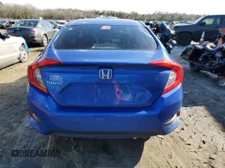 2017 Honda Civic Sedan LX with VIN 19XFC2F66HE225888, listed as a Copart auction lot 42966945 with 142,408 mi miles and Salvage Title. Bid and sale history available at carsss.com. Image 6.