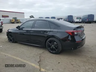 2025 Honda Civic Si with VIN 2HGFE1E50SH473225, listed as a Copart auction lot 43275915 with 4,756 mi miles and Salvage Title. Bid and sale history available at DreamBid. Image 2.