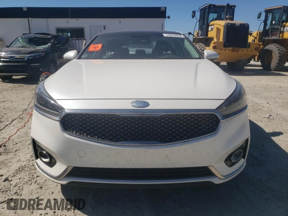 2017 Kia Cadenza Premium with VIN KNALC4J14H5068025, listed as a Copart auction lot 74619454 with 108,351 mi miles and Salvage Title. Bid and sale history available at carsss.com. Image 5.