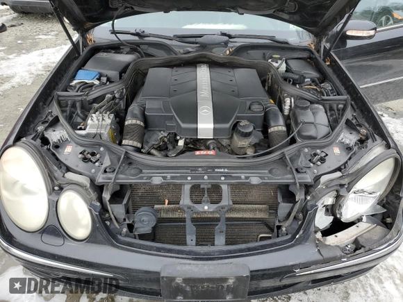 2005 Mercedes-Benz E-Class 3.2L with VIN WDBUF65J85A714205, listed as a Copart auction lot 89035715 with 217,139 mi miles and Salvage Title. Bid and sale history available at carsss.com. Image 11.