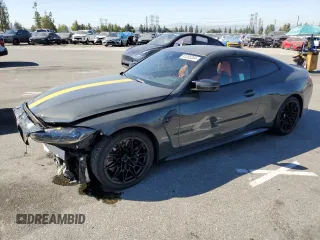 2021 BMW M4 Competition with VIN WBS33AZ07MCG72568, listed as a Copart auction lot 61285354 with 65,120 mi miles and Salvage Title. Bid and sale history available at carsss.com. Image 1.