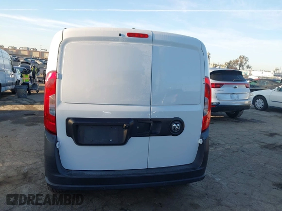 2017 Ram ProMaster City Cargo Tradesman with VIN ZFBERFABXH6F14256, listed as a IAAI auction lot 41828998 with 145,345 mi miles and . Bid and sale history available at carsss.com. Image 17.