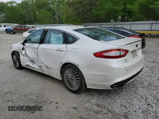 2016 Ford Fusion Titanium with VIN 3FA6P0K91GR228039, listed as a Copart auction lot 51342075 with 93,502 mi miles and Clean Title. Bid and sale history available at DreamBid. Image 2.
