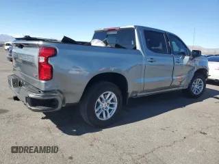 2025 Chevrolet Silverado 1500 with VIN 2GCUKEED7S1137500, listed as a Copart auction lot 45814665 with 3,489 mi miles and Salvage Title. Bid and sale history available at DreamBid. Image 3.