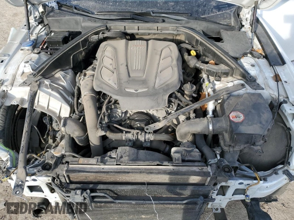 2018 Genesis G80 Sport with VIN KMHGN4JB1JU233446, listed as a Copart auction lot 44555625 with 89,291 mi miles and Salvage title. Bid and sale history available at DreamBid. Image 11.