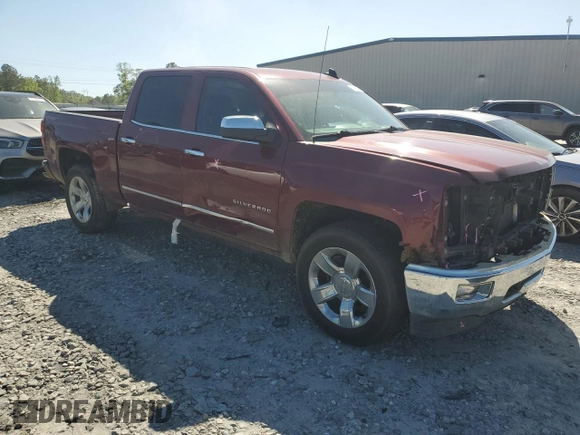 2015 Chevrolet Silverado 1500 LTZ with VIN 3GCUKSEC2FG151887, listed as a Copart auction lot 52625675 with 166,286 mi miles and Salvage Title. Bid and sale history available at carsss.com. Image 4.