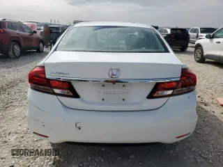 2014 Honda Civic Sedan LX with VIN 19XFB2F51EE274373, listed as a Copart auction lot 45247455 with 84,443 mi miles and Salvage Title. Bid and sale history available at carsss.com. Image 6.