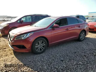 2016 Hyundai Sonata SE z VIN 5NPE24AF9GH360729, wystawiony jako Copart lot #58663375 z przebiegiem 140 837 mil mil oraz Szkoda całkowita • Salvage title. Historia ofert i sprzedaży dostępna na DreamBid. Obrazek 1.