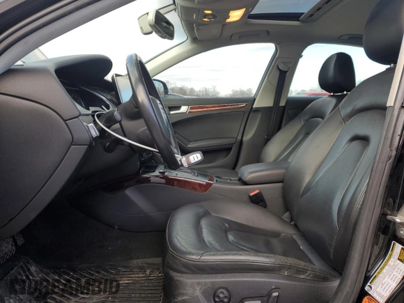 2012 Audi A4 2.0T Premium Plus with VIN WAUEFAFL6CN008443, listed as a Copart auction lot 44384415 with 153,566 mi miles and Salvage Title. Bid and sale history available at carsss.com. Image 7.