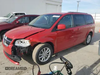 2014 Dodge Grand Caravan SXT 30th Anniversary with VIN 2C4RDGCG5ER388319, listed as a Copart auction lot 41479725 with 95,513 mi miles and Salvage Title. Bid and sale history available at DreamBid. Image 1.