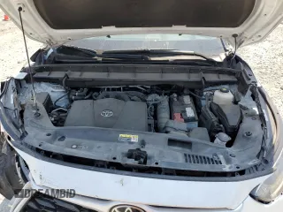 2022 Toyota Highlander L with VIN 5TDCZRAH8NS559649, listed as a Copart auction lot 48995005 with 51,958 mi miles and Salvage title. Bid and sale history available at DreamBid. Image 13.